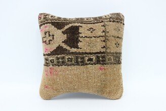 Personalized Gift, Antique Pillows, Turkish Kilim Pillow, Beige Pillow Case, Rug Bedding Cushion 2178