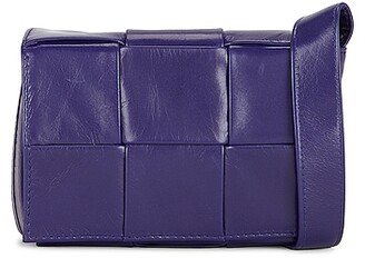 Card Case With Strap in Purple