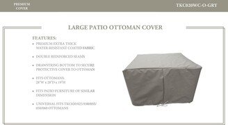 Barbados/Florence/Miami/Fairmont/Cape Cod/Venice/Manhattan/Laguna Ottoman Protective Cover