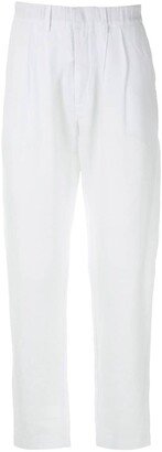 Linen Straight Trousers