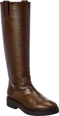 Henley Leather Knee-High Boot