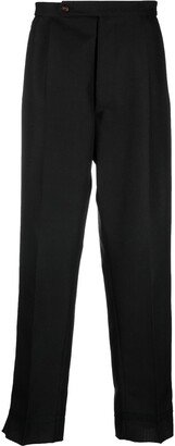 Tapered-Leg Tailored Trousers-AT