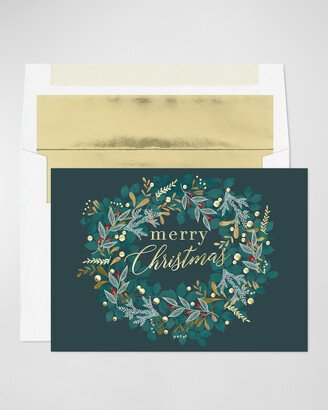 Carlson Craft Hunter Elegance Christmas Cards, Set of 25