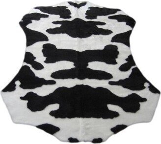 Faux Fur Super Soft Cow Rug With Non-slip Backing '