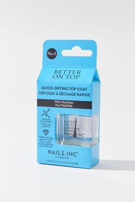 Better On Top Quick Drying Top Coat Nail Polish