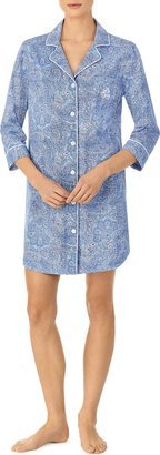 Cotton Jersey Sleep Shirt