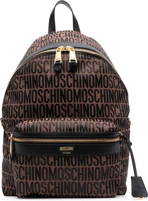 Logo-Print Backpack