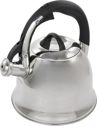 Coffield 1.8 Quart Stainless Steel Whistling Tea Kettle with Bakelite Handles