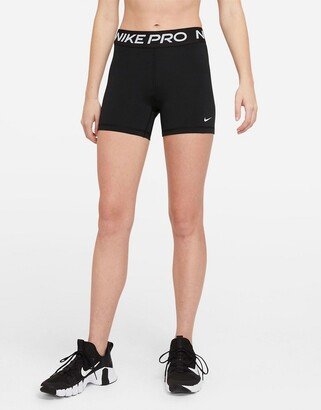 Nike Training Pro 365 5inch shorts in black-AA