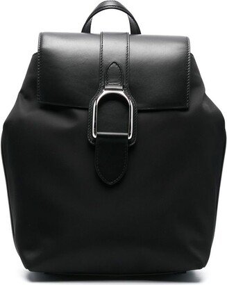 Wellington leather backpack