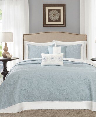 Ashbury Quilted 5-Pc. Bedspread Set, King