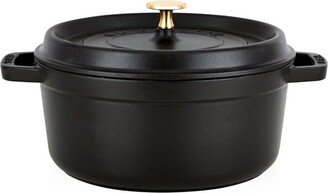 Black Round Casserole Dish (24Cm)