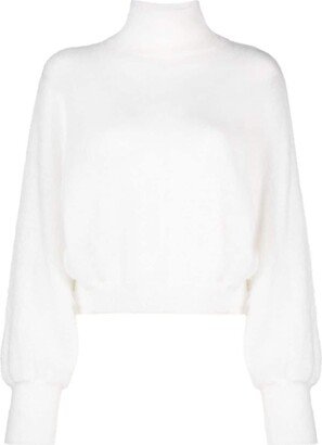 Roll-Neck Mohair-Blend Jumper