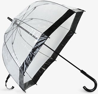 Womens Black Birdcage Umbrella
