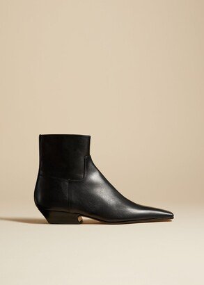 The Marfa Ankle Boot in Black Leather