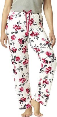 Rose Mod Classic PJ Pants (Off-White) Women's Pajama