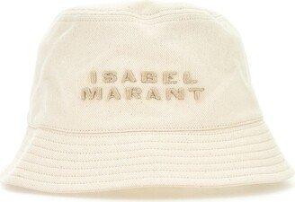 Logo Embroidered Bucket Hat-AF