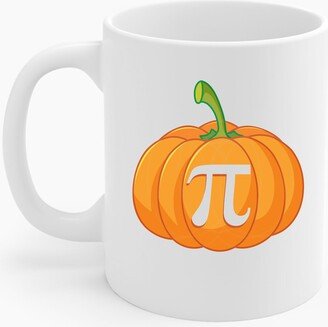 Funny Math Geeks Maths Pumpkin Pie Pi Halloween Christmas Coffee Mug Men Women