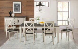 Simply Solid Cumberland Solid Wood 7-piece Dining Collection