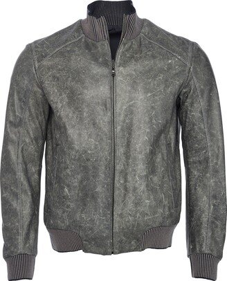 Comstock & Co. Paratrooper Reversible Leather Jacket