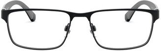 Rectangular Frame Glasses-DK