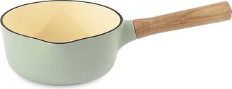 Ron Cast Iron & Wood Open Saucepan