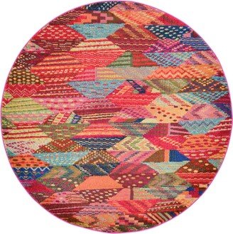 Closeout! Bayshore Home Arcata Arc4 6' x 6' Round Area Rug