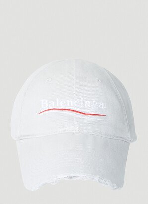 Political Campaign Baseball Cap - Man Hats White M