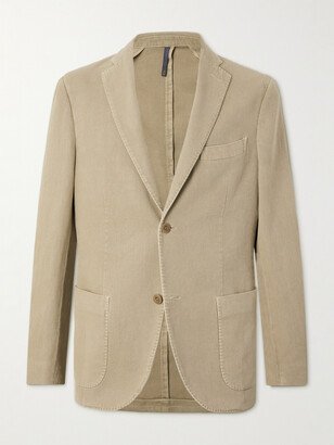 Slim-Fit Cotton and Ramie-Blend Blazer