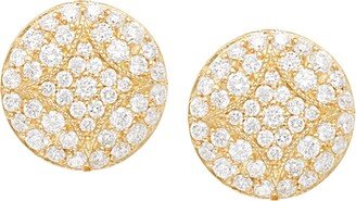 Aladdin 18k Pave Diamond Earrings