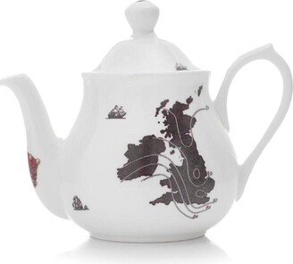 Ali Miller London Map Four Cup Teapot