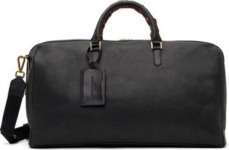 Black Scarf Duffle Bag