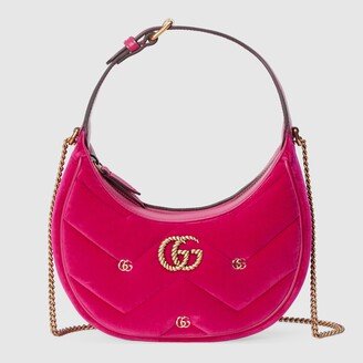 GG Marmont half-moon-shaped mini bag-AA