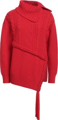 WEILI ZHENG Turtleneck Red