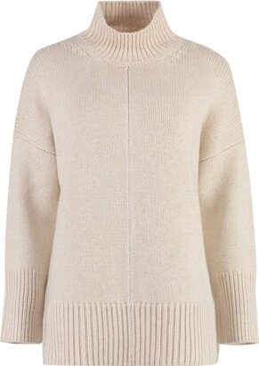 Turtleneck Knitted Jumper-BZ