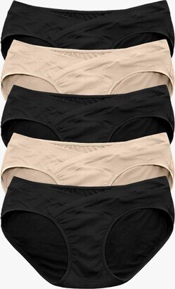 Maternity Under-the-Bump Bikini Underwear (5-Pack)