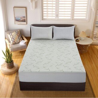 Lux Decor Collection Waterproof Rayon from Bamboo and Polyester Mattress Protector Twin XL