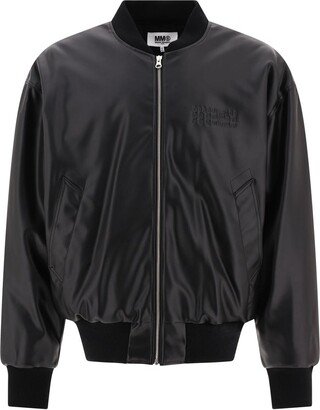 Logo bomber jacket-AG