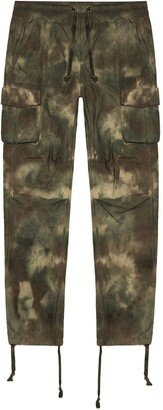 Camouflage Tie-Dye Cargo Pants