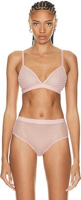 Triangle Bralette in Pink