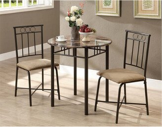 Monarch Specialties 3Pc Dining Set-AB