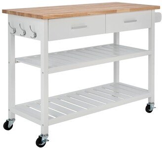 Kiko 2-Drawer Kitchen Cart