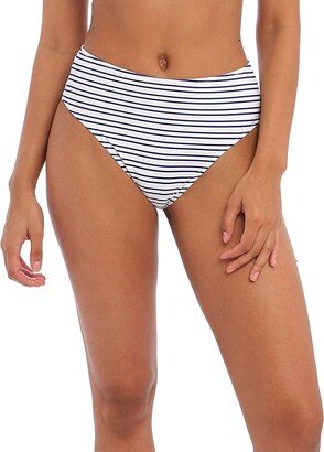 New Shores - High-Waist Bikini Bottoms (Ink) Women's Swimwear