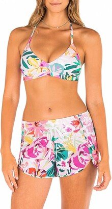 Aquas Floral Pop 2.5 Boardshorts (Floral Pop Multi) Women's Swimwear