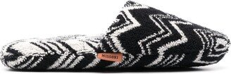 Striped Patterned Slippers-AA