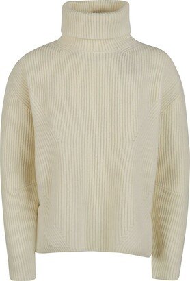 Ribbed Turtleneck Jumper-AB