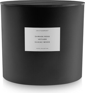 Environment Damask Rose, Vetiver & Guaiac Wood Candle (Inspired by 5-Star Hotels), 55 oz.