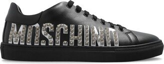 Logo Stud Embellished Lowe-Top Sneakers