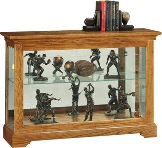 680535 Burrows Curio Cabinet 680535 Golden Oak