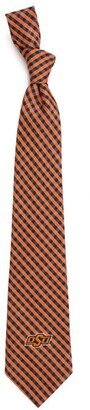 Eagles Wings Oklahoma State Cowboys Poly Gingham Tie